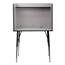 Flash Furniture Study Carrel With Adjustable Legs And Top Shelf In Nebula Grey Finish Thumbnail 6