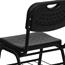 Flash Furniture HERCULES Series Chair with Book Basket, 880 lb. Capacity, Plastic, Black Thumbnail 13