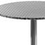 Flash Furniture Indoor/Outdoor Table with Base, 27.5 in Round, Aluminum Thumbnail 7