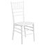 Flash Furniture HERCULES Series White Wood Chiavari Chair Thumbnail 1
