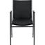 Flash Furniture HERCULES Series Heavy Duty Stack Chair with Arms, Vinyl, Black Thumbnail 13