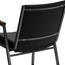 Flash Furniture HERCULES Series Heavy Duty Stack Chair with Arms, Vinyl, Black Thumbnail 14