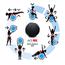 Floortex AFS-TEX® Active Anti-Microbial Large Exercise Yoga Balance Ball Thumbnail 7