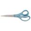 Fiskars® Scissors, 8 in. Length, Straight, 3 1/2 in. Cut, Right Hand, Blue Thumbnail 1