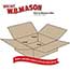 W.B. Mason Co. Flat Corrugated boxes, 10" x 10" x 3", Kraft, 25/BD Thumbnail 2