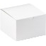 W.B. Mason Co. Gift boxes, 6" x 6" x 4", White, 100/CS Thumbnail 1