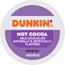 Dunkin'® Milk Chocolate Hot Cocoa K-Cup® Pods, 22/BX Thumbnail 1