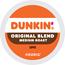 Dunkin'® Original Blend Coffee K-Cup® Pods, Medium Roast, 22/BX Thumbnail 1