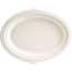 Green Wave Bagasse Oval Platter, 7.5" x 10", 500/CT Thumbnail 1