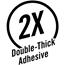 Gorilla Glue Tape, 30 yd L x 1.88 in W, White Thumbnail 2