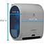 enMotion® Automated Touchless Paper Towel Dispenser, 10", 14.7”W x 9.5”D x 17.3”H, Gray Thumbnail 6