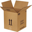 W.B. Mason Co. Haz Mat boxes, 1 - 5 Gallon Metal Pail, 12 1/8" x 12 1/8" x 13 9/16", Kraft, 10/BD Thumbnail 1