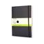 Moleskine® Classic Softcover Notebook, Plain, 10 x 7 1/2, Black Cover, 192 Sheets Thumbnail 2