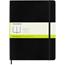 Moleskine® Classic Softcover Notebook, Plain, 10 x 7 1/2, Black Cover, 192 Sheets Thumbnail 1