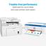 HP Papers Office20 Multi-Purpose Paper, 92 Bright, 20 lb, 8.5" x 14", White, 500 Sheets/Ream Thumbnail 3
