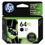HP 64XL Ink Cartridge, Black (N9J92AN) Thumbnail 1