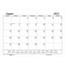 House of Doolittle Economy 17-Month Academic Desk Pad Calendar, 22 x 17, August 2022 - December 2023 Thumbnail 1