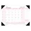 House of Doolittle Recycled Breast Cancer Awareness Monthly Desk Pad Calendar, 18-1/2 in x 13 in, 2024 Thumbnail 1