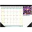 House of Doolittle Recycled Floral Photographic Monthly Desk Pad Calendar, 18-1/2 in x 13 in, 2024 Thumbnail 1