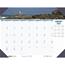 House of Doolittle Recycled Coastlines Photographic Monthly Desk Pad Calendar, 18 1/2" x 13", 2023 Thumbnail 1