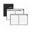 House of Doolittle Recycled Wirebound Weekly/Monthly Planner, 8 1/2" x 11", Black Leatherette, 2023 Thumbnail 1