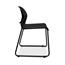 HON GuestStacker High-Density Stacking Chair, Onyx Shell, 4/EA Thumbnail 2