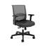 HON® Convergence Chair, Black Fabric/Black Plastic Thumbnail 1