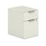 HON Voi Mobile Pedestal, 1 Box/1 File Drawer, 15-3/4 in. W x 20-11/16 in. D x 21-7/16 in. H, Pinnacle Laminate/Silver Paint Thumbnail 1