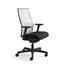 HON Ignition 2.0 Mid-Back Task Chair,  Fog 4-way Stretch Mesh Back, Adjustable Lumbar Support, Black Thumbnail 2