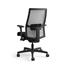 HON Ignition 2.0 Mid-Back Task Chair,  Fog 4-way Stretch Mesh Back, Adjustable Lumbar Support, Black Thumbnail 7