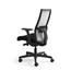HON Ignition 2.0 Mid-Back Task Chair,  Fog 4-way Stretch Mesh Back, Adjustable Lumbar Support, Black Thumbnail 8
