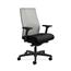 HON Ignition 2.0 Mid-Back Task Chair,  Fog 4-way Stretch Mesh Back, Adjustable Lumbar Support, Black Thumbnail 1