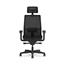 HON Ignition 2.0 Mesh Office Chair with Headrest, Mid-Back, Synchro-Tilt, Black Thumbnail 7