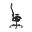 HON Ignition 2.0 Mesh Office Chair with Headrest, Mid-Back, Synchro-Tilt, Black Thumbnail 9