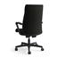 HON Ignition Executive High-Back Chair, Center-Tilt, Tension, Lock, Fixed Arms, Black Leather Thumbnail 7