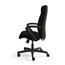 HON Ignition Executive High-Back Chair, Center-Tilt, Tension, Lock, Fixed Arms, Black Leather Thumbnail 9