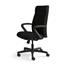 HON® Ignition Executive High-Back Chair, Center-Tilt, Tension, Lock, Fixed Arms, Black Leather Thumbnail 10