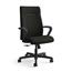 HON Ignition Executive High-Back Chair, Center-Tilt, Tension, Lock, Fixed Arms, Black Leather Thumbnail 13