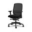 HON Recharged Task Chair, Mid-Back, Advanced Synchro-Tilt, 2-Way Adjustable Arms, Lumbar, Black/Navy Thumbnail 3