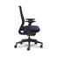 HON Recharged Task Chair, Mid-Back, Advanced Synchro-Tilt, 2-Way Adjustable Arms, Lumbar, Black/Navy Thumbnail 9