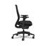 HON Nucleus Recharged Task Chair, Mid-Back, Advanced Synchro-Tilt, 2-Way Adjustable Arms, Lumbar, Black Thumbnail 2