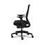 HON Nucleus Recharged Task Chair, Mid-Back, Advanced Synchro-Tilt, 2-Way Adjustable Arms, Lumbar, Black Thumbnail 6