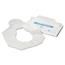 Hospeco Health Gards Toilet Seat Covers, Half-Fold, White, 250/Pack, 4 Packs/Carton Thumbnail 1