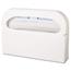 Hospeco Toilet Seat Cover Dispenser, Half-Fold, Plastic, White, 16"W x 3-1/4"D x 11-1/2"H, 2/BX Thumbnail 4