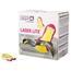 Howard Leight® by Honeywell LL-30 Laser Lite Single-Use Earplugs, Corded, 32NRR, Magenta/Yellow, 100 Pairs Thumbnail 6