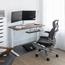 Humanscale Freedom Task Chair with Headrest, Adjustable Duron Arms, Graphite Frame, Corde 4 Black Thumbnail 4
