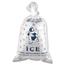 Inteplast Group Ice Bag, 12 x 21, 10lb Capacity, 1.5mil, Clear/Blue, 1000/Carton Thumbnail 1