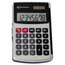 Innovera® Handheld Calculator, Hard Flip Case, 8-Digit LCD, Dual Power, Silver Thumbnail 1