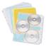 Innovera® Two-Sided CD/DVD Pages for Three-Ring Binder, 6 Disc Capacity, Clear, 10/Pack Thumbnail 1