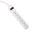 Innovera® Six-Outlet Power Strip, 6 ft Cord, 1.94 x 10.19 x 1.19, Ivory Thumbnail 1